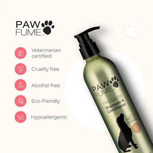 Miniatura 4 de Pawfume Champú y acondicionador para perros, champú hipoalergénico para perros malolientes, los mejores champús y acondicionadores para perros
