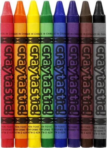 Miniatura 4 de Craytastic! Crayones a granel, 30 cajas individuales de 8 colores/paquete de clase – Tamaño completo, Premium