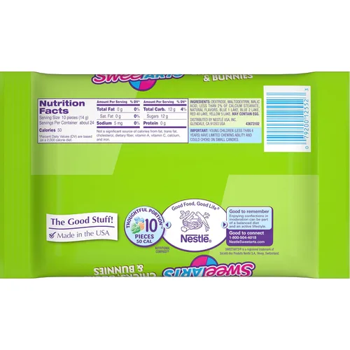 Miniatura 3 de SweeTarts Pollitos, patos y conejitos, 12 oz