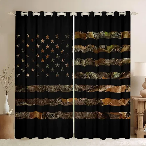 Miniatura 35 de Cortinas opacas de damasco negro para adultos, 30-50 % cortinas barrocas victorianas antiguas de 38 pulgadas de ancho x 54 pulgadas de largo, Multi