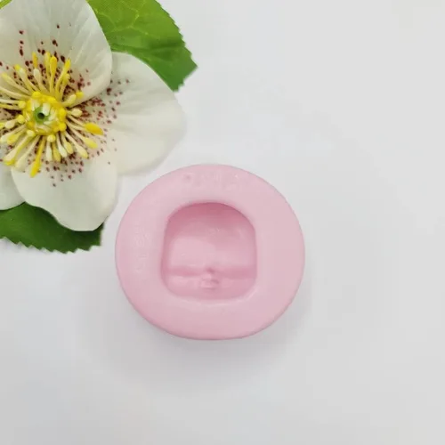 Miniatura 4 de Suministro de artesanía para adultos — Adorable molde de silicona para cabeza de muñeca MA 748