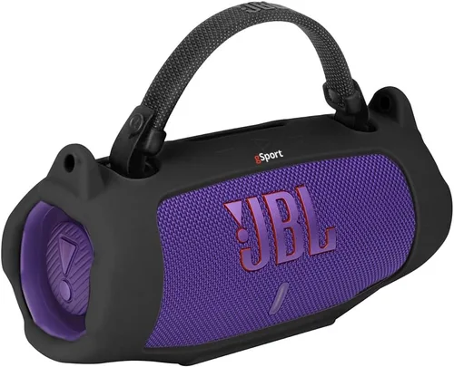 Miniatura 11 de JBL Charge 6 - Paquete de altavoz portátil resistente al agua con estuche de fibra de carbono gSport (negro)