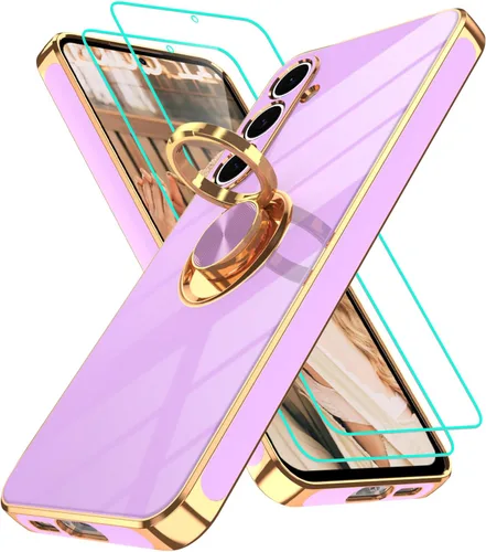 Miniatura 145 de Gritup Funda para Samsung Galaxy A14 5G: Funda Samsung A14 con 2 Protectores de Pantalla, Soporte de Anillo con Rotación 360°, Soporte Magnético