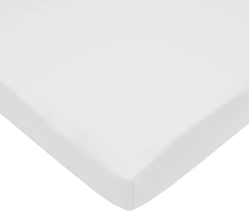Miniatura 22 de American Baby Company Sábana bajera ajustable para mini cuna 100% algodón natural, de 38" x 24", suave y transpirable, sábana pequeña tipo nido Azul