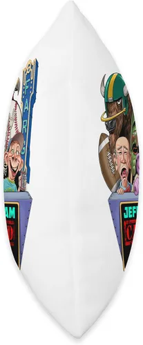 Miniatura 2 de JEFF DUNHAM Fargo, ND (2023) - Almohada (16 x 16 pulgadas), multicolor