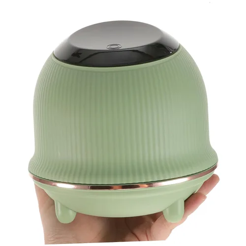 Miniatura 3 de Amosfun Mini bote de basura con tapa, compacto para escritorio, cocina, baño, dormitorio