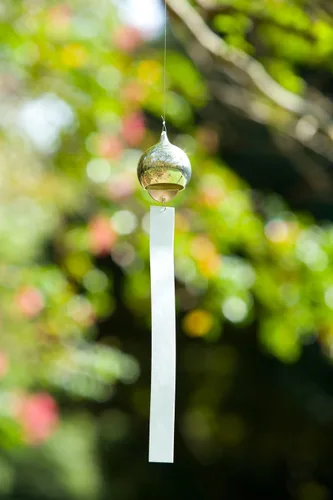 Miniatura 2 de Nosaku Wind Chime-Slim - Plata 101012