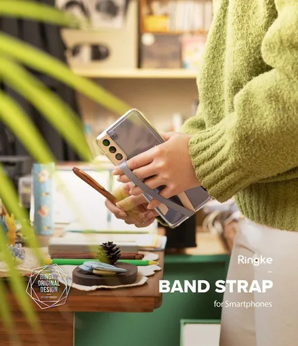 Miniatura 2 de Ringke Correa de banda delgada, soportes de correa de teléfono de microfibra para teléfono inteligente - Ticket Band 2 Banda de entradas 2