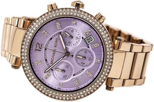Miniatura 3 de Michael Kors MK6169 - Reloj Parker Oro RosaLila Mujer, Oro rosalila, MK6169 - Parker