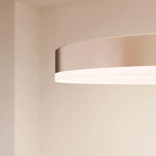 Miniatura 7 de Sonneman Corona - Anillo colgante LED regulable de 16 pulgadas para isla de cocina, comedor o sala de estar, aluminio satinado brillante Aluminio