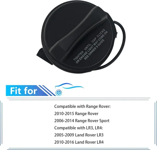 Miniatura 6 de Tapa de llenado de combustible para llenado de depósito de combustible, tapa de gas LR021559 para Land Rover Range Rover Sport Evoque, LR3, LR4, OE#
