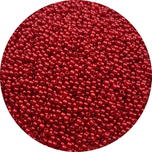 Miniatura 18 de 100 cuentas de perlas para manualidades, perlas de resina de 0.47 pulgadas para hacer joyas, cuentas redondas a granel con agujero para collares