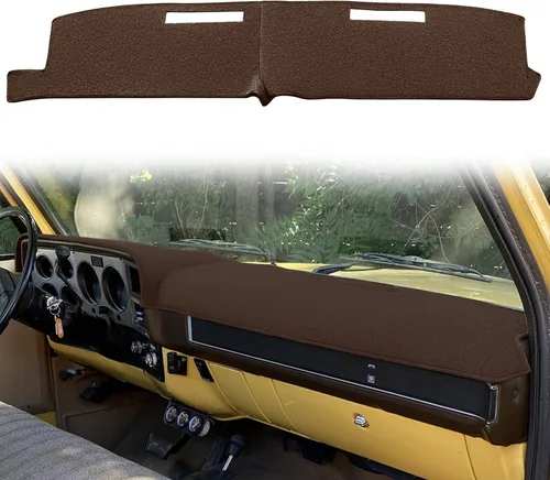 Miniatura 15 de Tapete de cubierta de tablero personalizado para Chevy Chevrolet Silverado C10 C20 C30 K10 K20 K20 K30 Suburban K5 Blazer Pickup, GMC Jimmy C/K 15