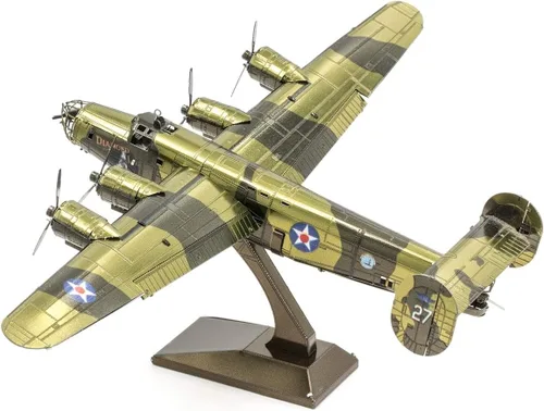 Miniatura 2 de Fascinations Metal Earth B-24 Liberator 3D Kit de modelo de metal