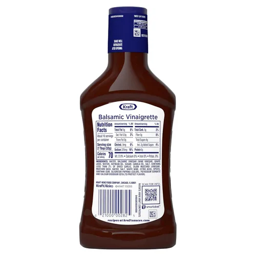 Miniatura 9 de Kraft Aderezo para ensalada de vinagreta balsámica (botella de 16 fl oz)