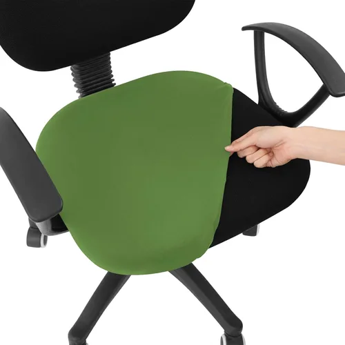 Miniatura 13 de Smiry - Fundas para silla de oficina y computadora con diseño impreso, ajuste elástico, universal, para escritorio, fundas para silla giratoria