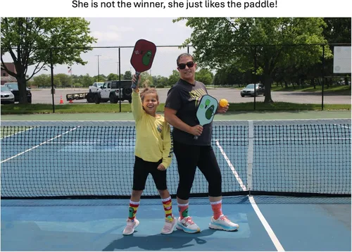 Miniatura 5 de MIXIN ITUP Juego de 2 paletas de pickleball de fibra de carbono T700