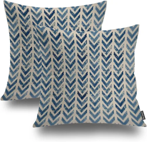 Miniatura 23 de Shrahala Abstract Art Modern Aesthetic Decorative Pillow Covers, Fluid Forms Minimalist Throw Pillow Cover Blended Hidden Zipper Cushion Cases for
