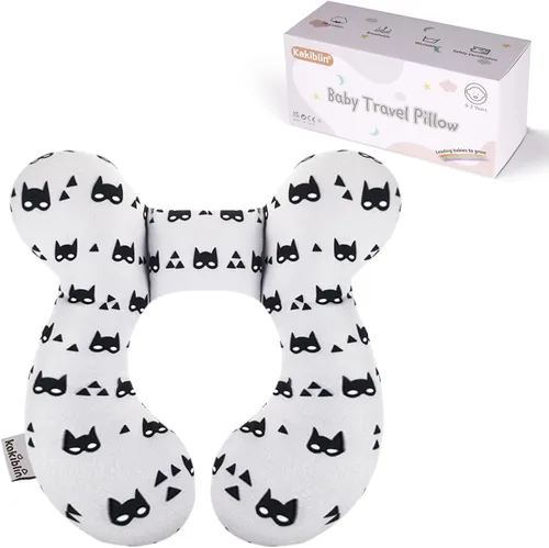 Miniatura 19 de Kakiblin - Almohada de cuello para bebé, almohada de apoyo para bebé mejorada, almohada para la cabeza del bebé, almohada de apoyo para el cuello