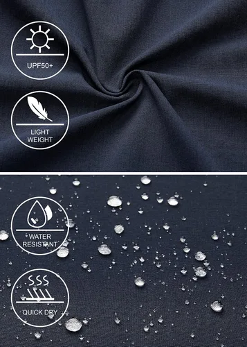Miniatura 4 de Libin Pantalones cortos de golf para hombre de 7 pulgadas y 9 pulgadas, pantalones cortos de vestir de trabajo, pantalones cortos híbridos casuales