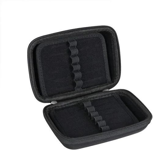 Miniatura 3 de Hermitshell Estuche rígido de viaje para Crayola Mini Twistables Crayons 24 colores clásicos, herramientas de arte no tóxicas para niños