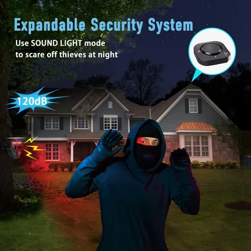 Miniatura 5 de Receptor de Alarma de Entrada Solar Suplementario (Solo Receptor)