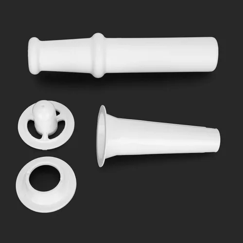 Miniatura 7 de Accesorio para molinillo de alimentos para batidoras de pie de cocina con empujador universal de alimentos + boquilla de relleno de salchichas +