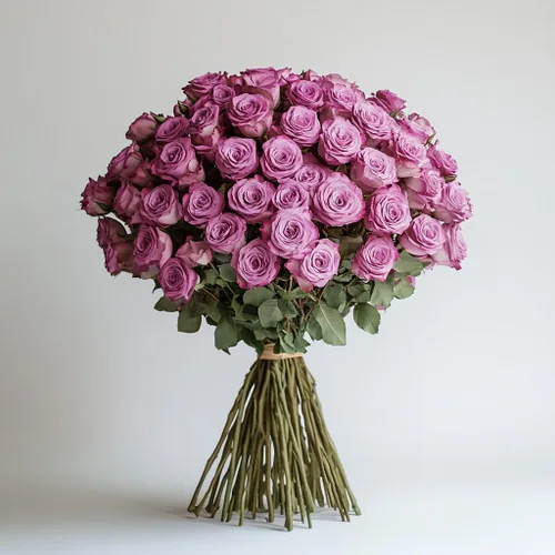 Miniatura 15 de GlobalRose Ramo de 100 Rosas Melocotón - Rosas de Origen Responsable Flores Frescas - Ramo Fresco de Flores Seleccionadas a Mano para Graduación