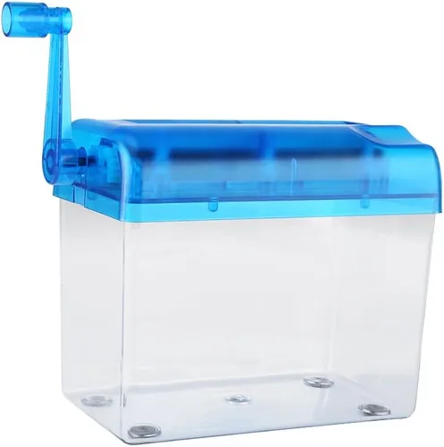 Miniatura 8 de Papel portátil, A6 portátil mini manual de corte de papel para oficina, hogar, escuela, 16 × 9 × 5.7 in (azul)