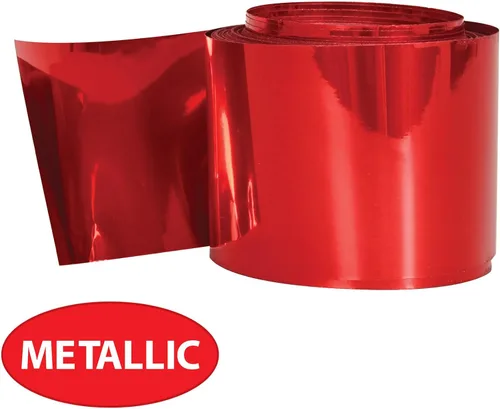 Miniatura 3 de Beistle Rojo 200' GLEAM 'N STREAMER, talla única (55365-R)