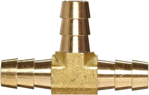 Miniatura 2 de T de latón Anderson Metals, adaptador de manguera, 1