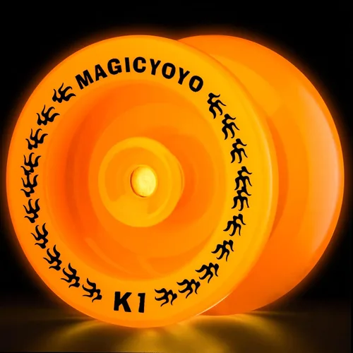 Miniatura 18 de Magicyoyo - YoYo K1-Plus con bolsa Yoyo + 3 cuerdas y guante Yo-Yo de regalo, K1 Responsive nueva versión, Azul