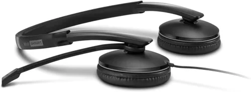 Miniatura 4 de Auriculares con cable Lenovo con cancelación activa de ruido (ANC), conectividad USB-C y USB-A, Certificado para Zoom, Cancelación activa de ruido
