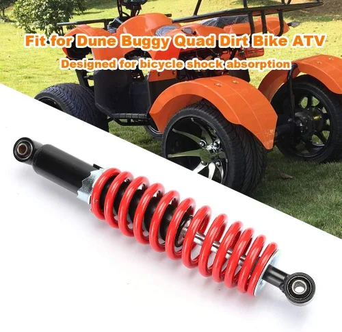 Miniatura 2 de Aramox Suspensión de choque, 13.780 in/13.8 pulgadas, amortiguador trasero universal para Dune Quad Dirt Bike ATV