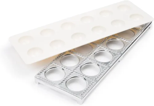Fox Run 57665 Fabricante de Ravioli, Aluminio, 12 Tazas