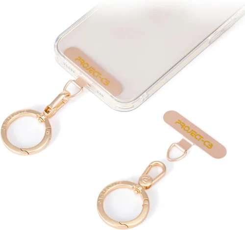 Miniatura 15 de Lengüeta de metal para teléfono, parche de cordón, llavero de soporte para teléfono, soporte para anillo, lengüeta de correa