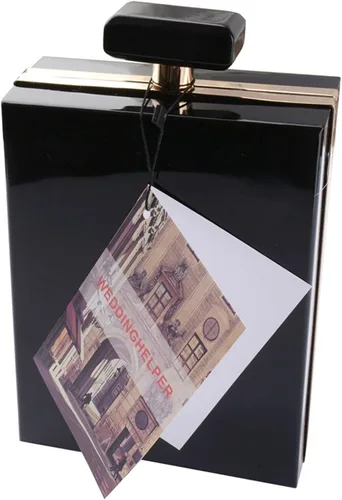 Miniatura 3 de bolso del lápiz labial Paris Perfume Forma Bolsos de noche para las mujeres