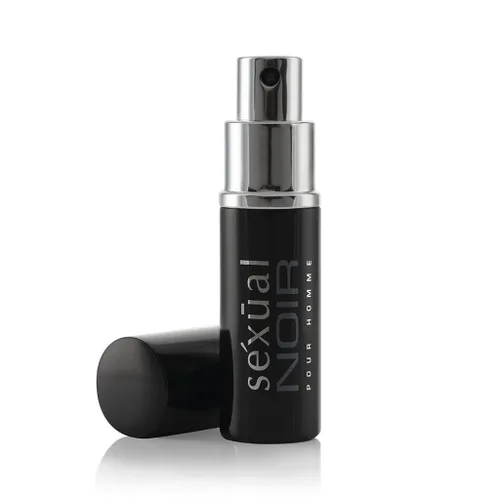 Michel Germain Sexual Noir Pour Homme Eau de Toilette en aerosol, notas altas de bergamota italiana, pomelo crujiente, cardamomo, aceites naturales