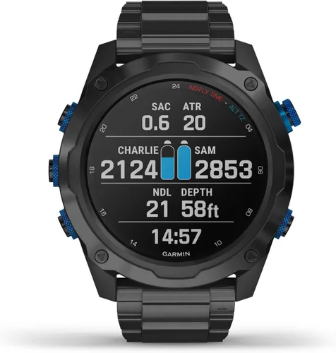 Garmin Descent Mk2i/Descent T1 Paquete, Reloj de Buceo de Tamaño Pequeño con Integración de Aire, Entrenamiento Multideportivo/Características