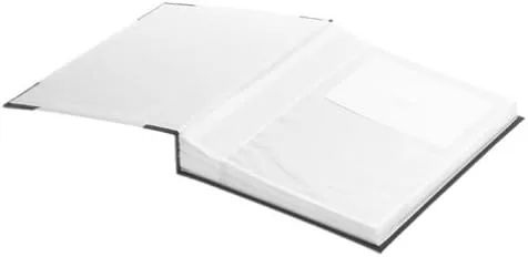 Miniatura 2 de Pioneer Ledger - Álbum de notas bidireccional de 5 x 7 pulgadas, color blanco