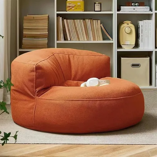 Miniatura 8 de SXBCyan Funda para puf de felpilla gruesa y suave, para niños y adultos, sin relleno, lavable, asiento esquinero, puf, muebles otomanos