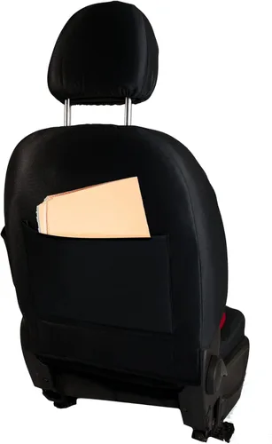 Miniatura 6 de Genérico Cubre Asientos de Carros Set Fundas Universal Juego 11 piezas Forros Deportivos Negro