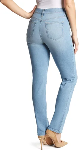 Miniatura 3 de Gloria Vanderbilt - Jeans clásicos Amanda, cónicos y de cintura alta para mujer
