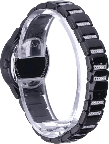 Miniatura 3 de Bulova TurnStyle Dial - Reloj de acero inoxidable para mujer 98L252 Negro - Movimiento de cuarzo