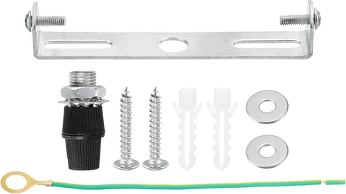 Miniatura 7 de MECCANIXITY Placa de luz de techo 3.150x0.709x0.630 in Soporte de montaje para lámpara de oficina en casa, 1 juego