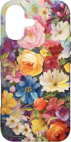 Watercolor Flower Garden Botanical Art Case for iPhone 17
