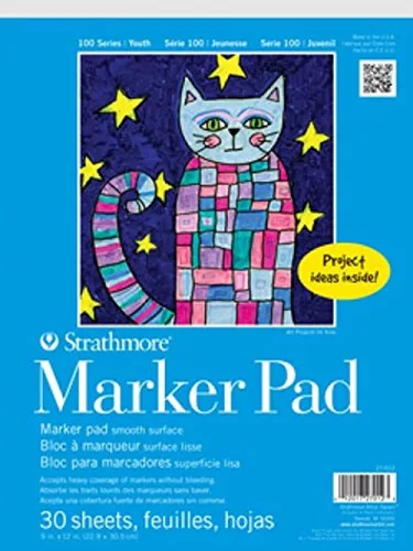 Miniatura 8 de Strathmore (27-118 STR-27-118 30 hojas de pintura de dedos para niños, 12 x 18 pulgadas)