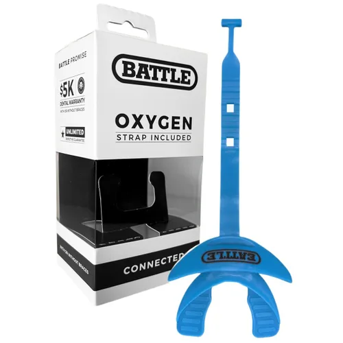 Miniatura 12 de Battle protector bucal con correa conectada, para labios, con oxígeno, 2.5
