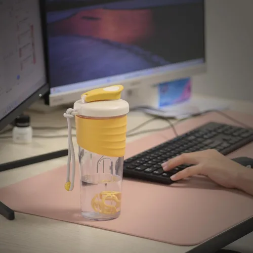 Miniatura 6 de Botella agitadora para mezclas de proteínas, 24 oz, botellas agitadoras de proteínas con bola batedora, botella mezcladora, botella de proteínas