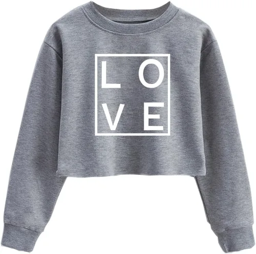 Miniatura 43 de Camiseta corta para niñas y niños, linda sudadera estética con gráficos de dibujos animados para adolescentes